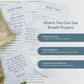 Rooted in Grace Breath Prayer Cards